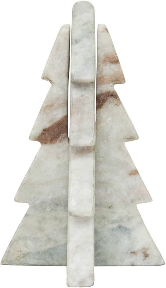 Creative Co-Op Interlocking Marble Tree Decor, Mint Chocolate Color | Amazon (US)