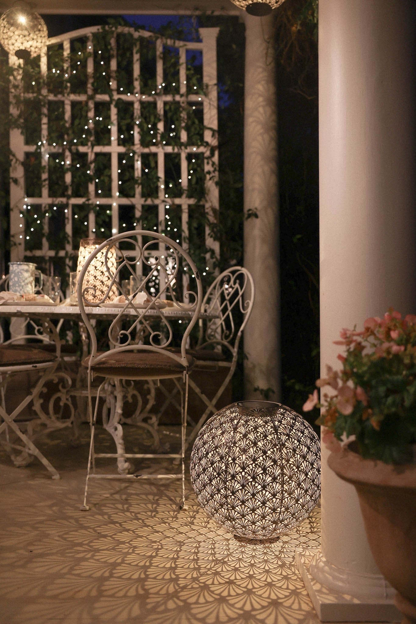 A close up of these stunning solar lanterns✨

#LTKHome