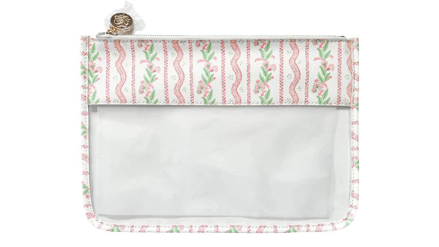 Printed CLEAR ZIP POUCH | Penny Linn Designs