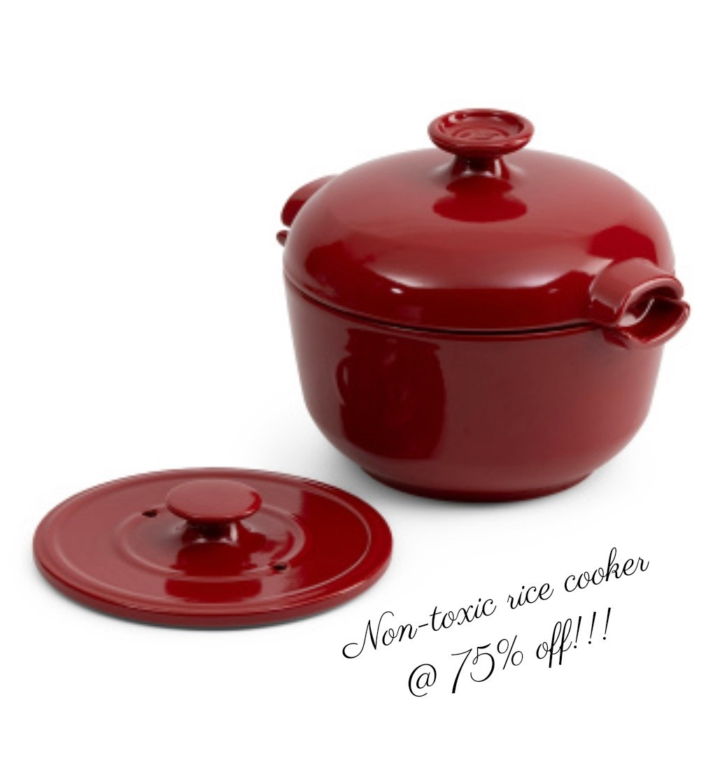 Emile Henry rice pot - all ceramic, safe on induction cooktops, no bad chemicals. And yes, you read that right: 75% off!!!! Crazy good deal!

#LTKHome #LTKFindsUnder50 #LTKSaleAlert