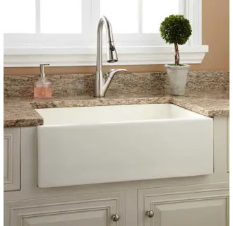 Risinger 30" Single Basin Fireclay Farmhouse Sink | Build.com, Inc.