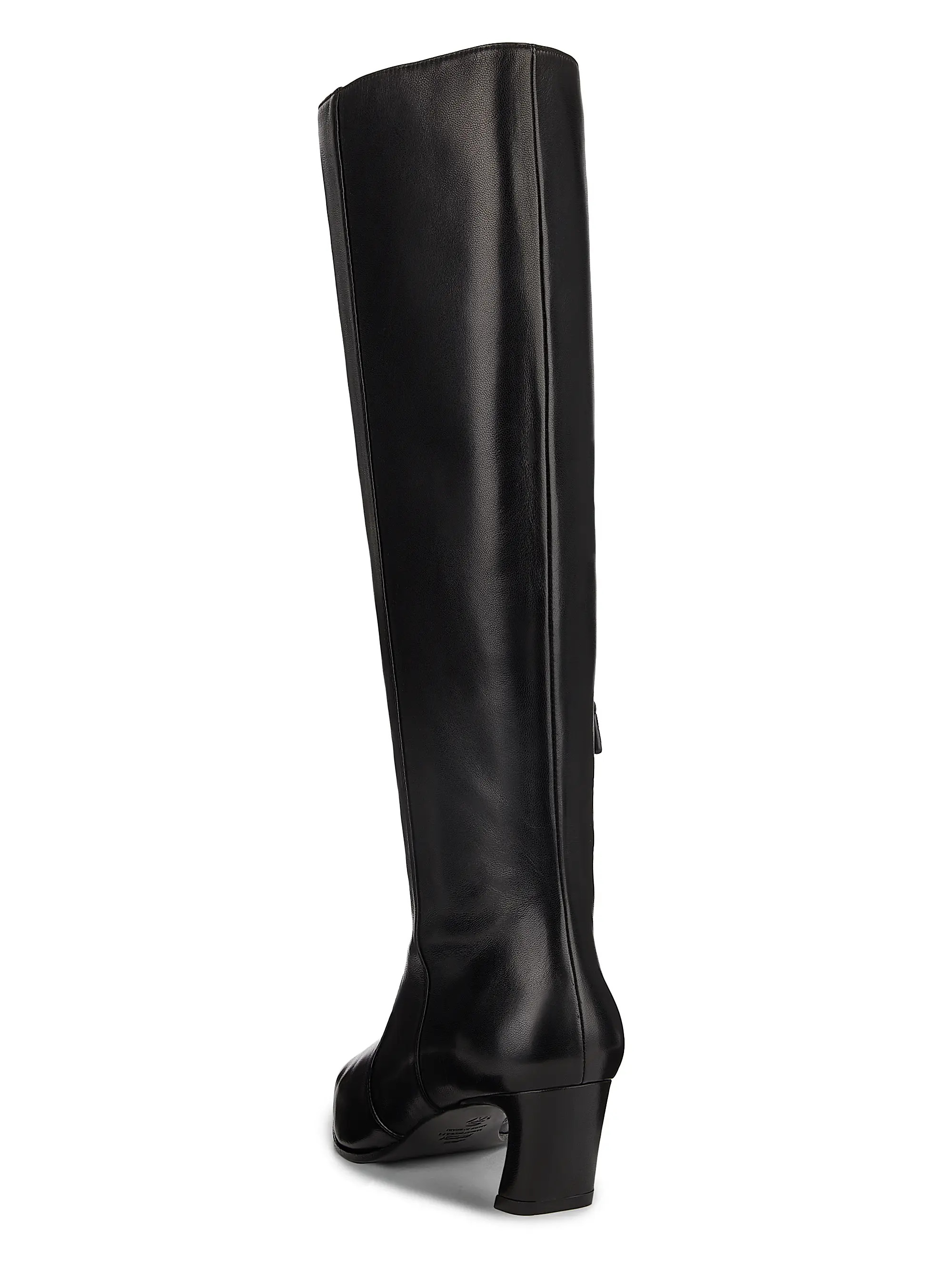 Stuart Weitzman Stassi 50MM Leather Boots | Saks Fifth Avenue | Saks Fifth Avenue