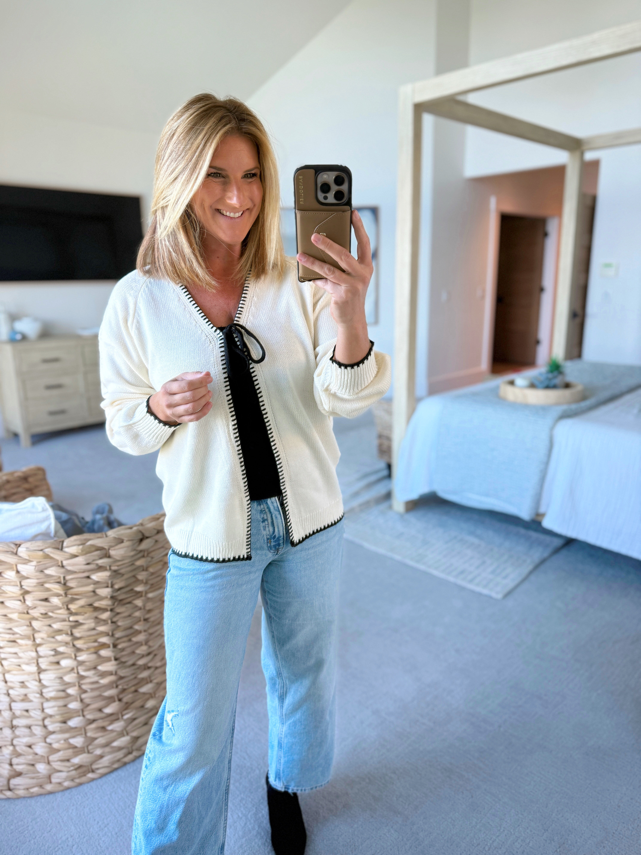 true to size, wearing in medium 

 #LTKSaleAlert #LTKFindsUnder50