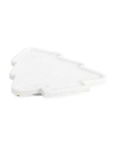 15in Christmas Tree Footed Tray | TJ Maxx