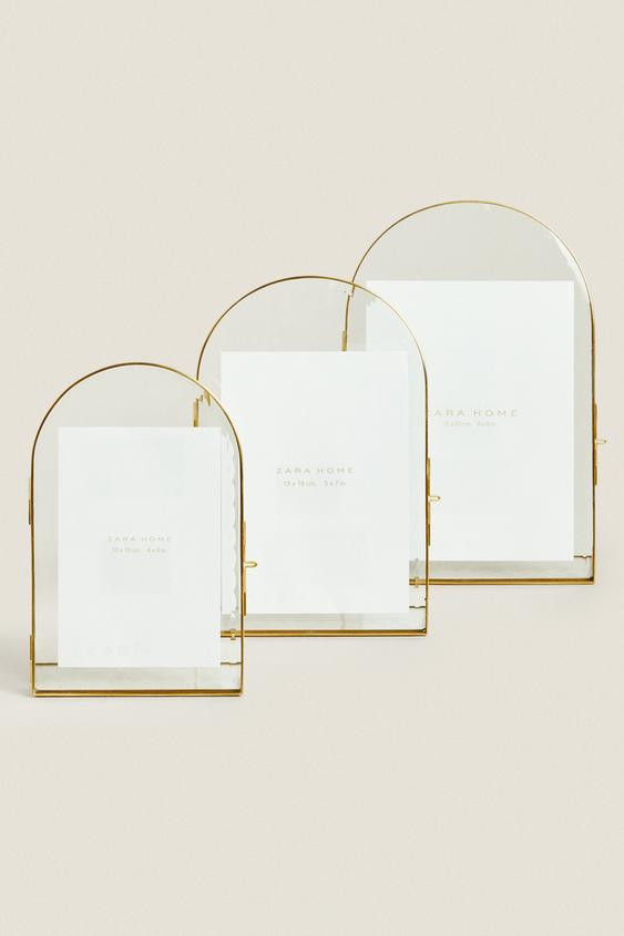 GOLDEN ARCH PHOTO FRAME | Zara UK
