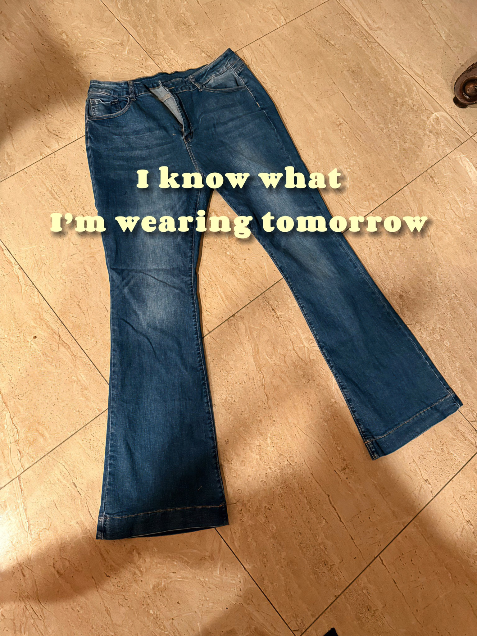 Thanks for bringing these back, Kendrick!!! I’ve been waiting for them!🦋

These are Kunmi flare legged jeans from Amazon. I picked a cute 90s baby tee and some Steve Madden sling backs to wear with them!

I ordered my true size and will be wearing them tomorrow. I’ll post pics at the beginning and end of the day because I cannot stand it when they’re stretched out too much!

Love y’all!😘

boot cut jeans, kendrick lamar jeans, bell bottoms, women’s jeans 

#LTKPlusSize #LTKMidsize #LTKShoeCrush