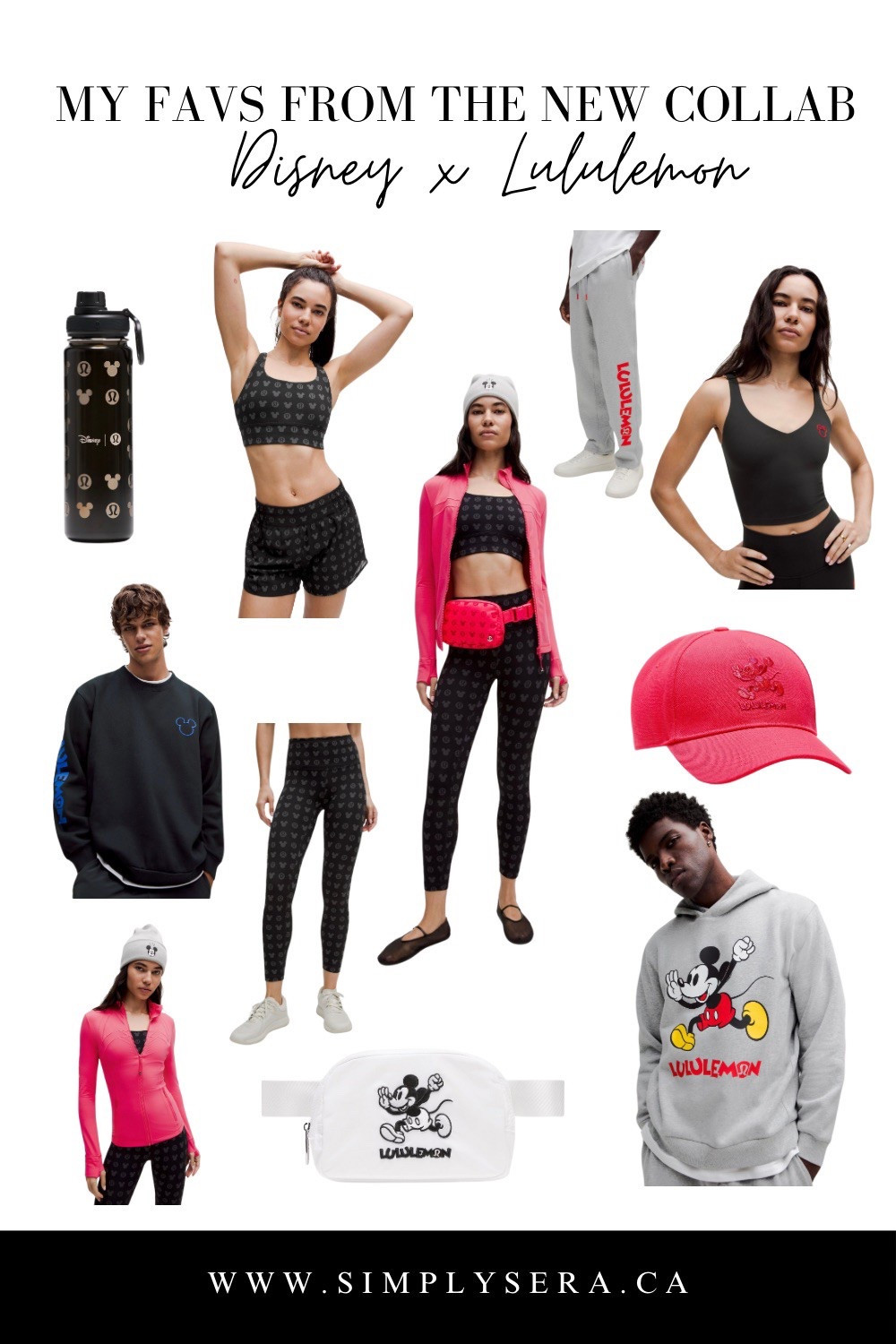 My favs from the new Lululemon x Disney collection 🖤

#LTKfitness #LTKstyletip