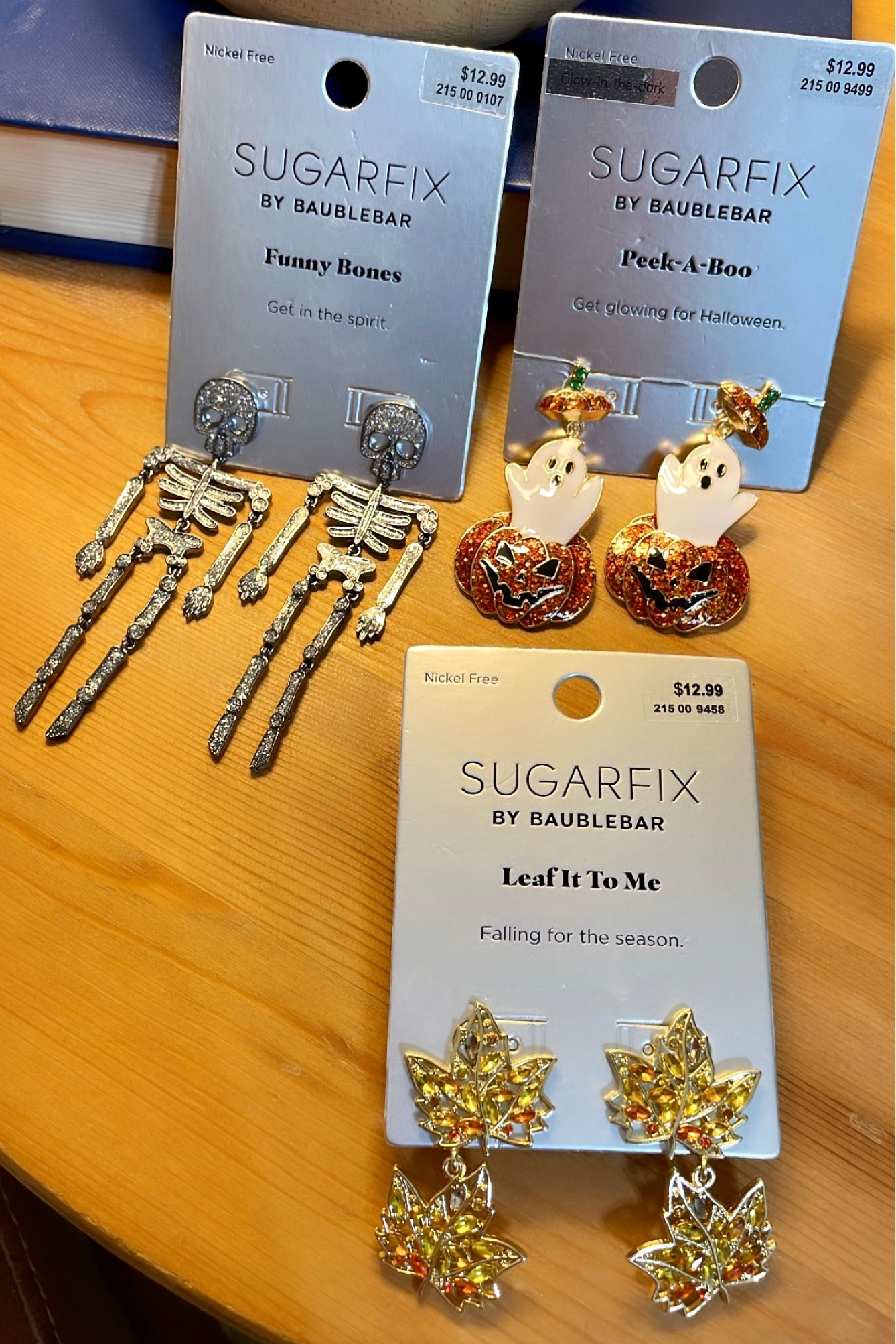 SUGARFIX by BaubleBar earrings. 
Fall earrings. Halloween earrings. 
Halloween style. Skeleton earrings. Ghost earrings. Fall leaves earrings  

#LTKstyletip #LTKSeasonal #LTKparties