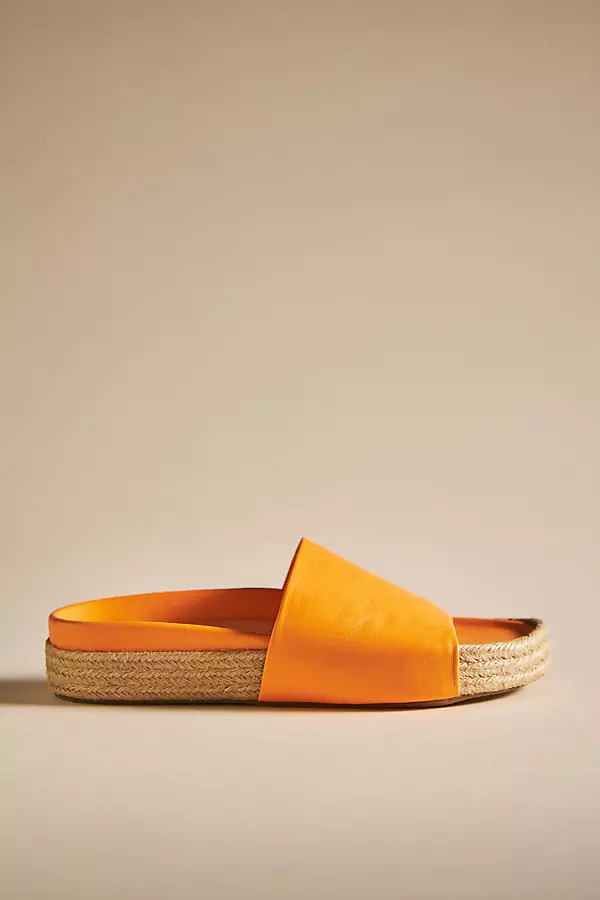beek Pelican Jute Sandals By beek in Orange Size 7 | Anthropologie (US)