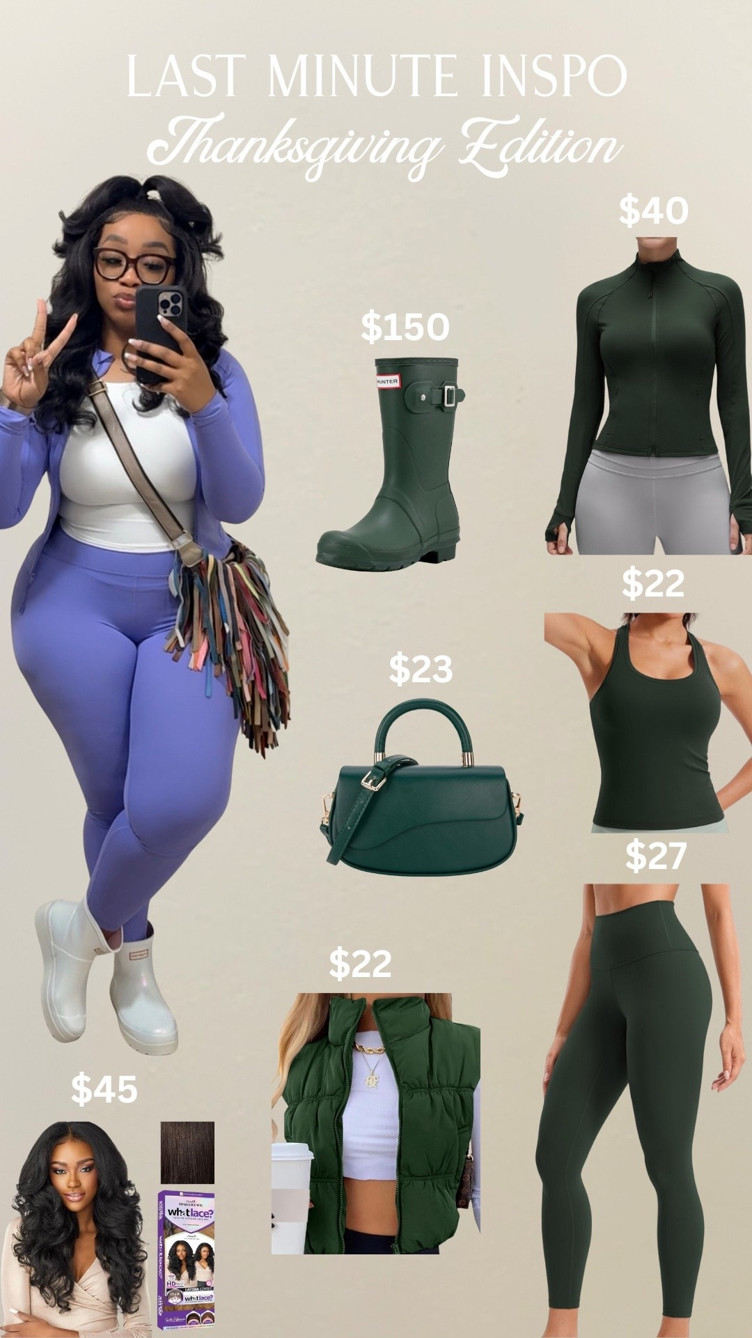 
If I were looking for something last minute to wear to Thanksgiving dinner, this would be a possibility. All of these items are via Amazon prime with most having same day delivery 🩷

#LTKCyberWeek #LTKHoliday #LTKSaleAlert