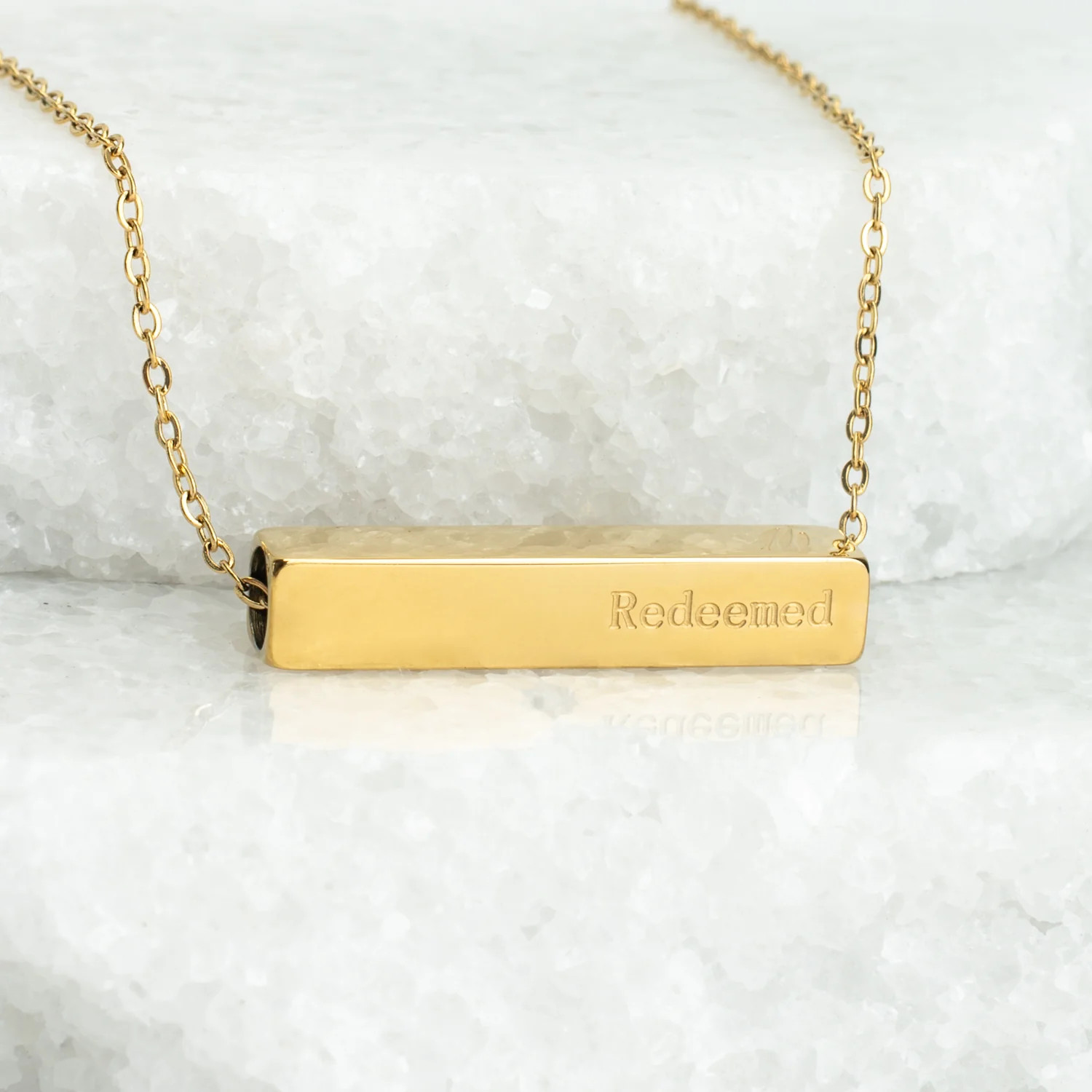 The Chosen Four-Sided Necklace Gold | Starfish Project