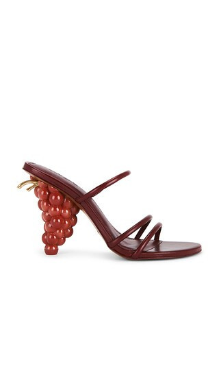 Cult Gaia Grape Sandal in Red. - size 39.5 | Revolve Clothing (Global)