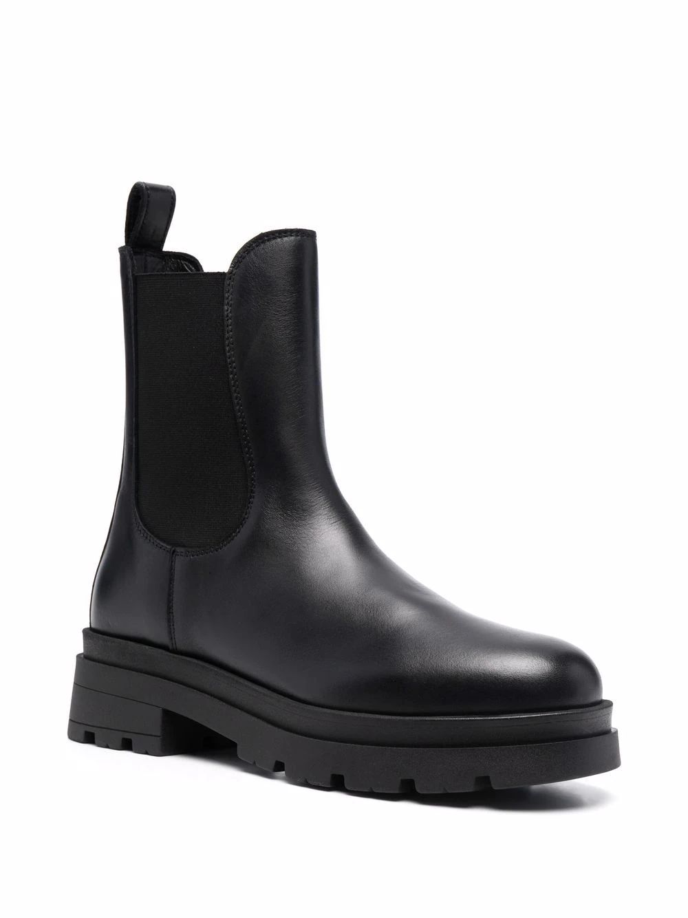 slip-on leather boots | Farfetch (US)