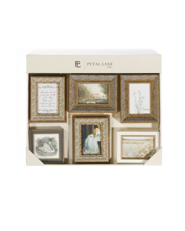 6pc Vintage Style Storybook Framed Art Set | Metal | Marshalls