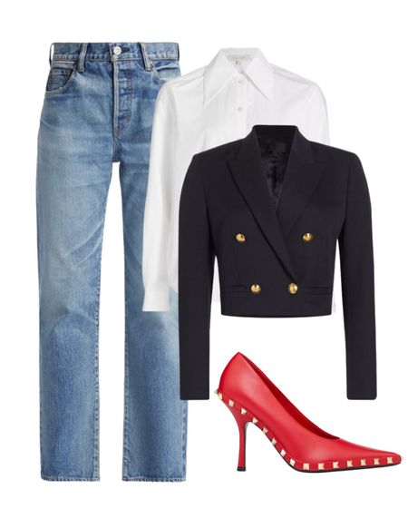 Cropped Blazers ❤️🖤

#LTKstyletip #LTKworkwear #LTKSeasonal