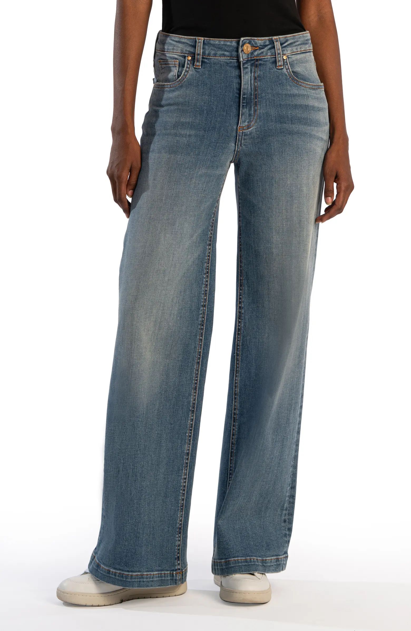 High Waist Wide Leg JeansKUT from the Kloth | Nordstrom