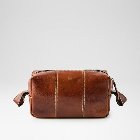 Marco Italian Leather Travel Pouch | Mark and Graham