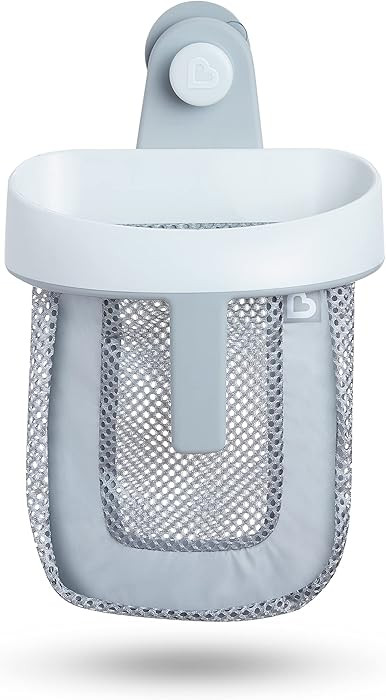 Munchkin® Super Scoop™ Hanging Bath Toy Storage with Quick Drying Mesh, Grey | Amazon (US)