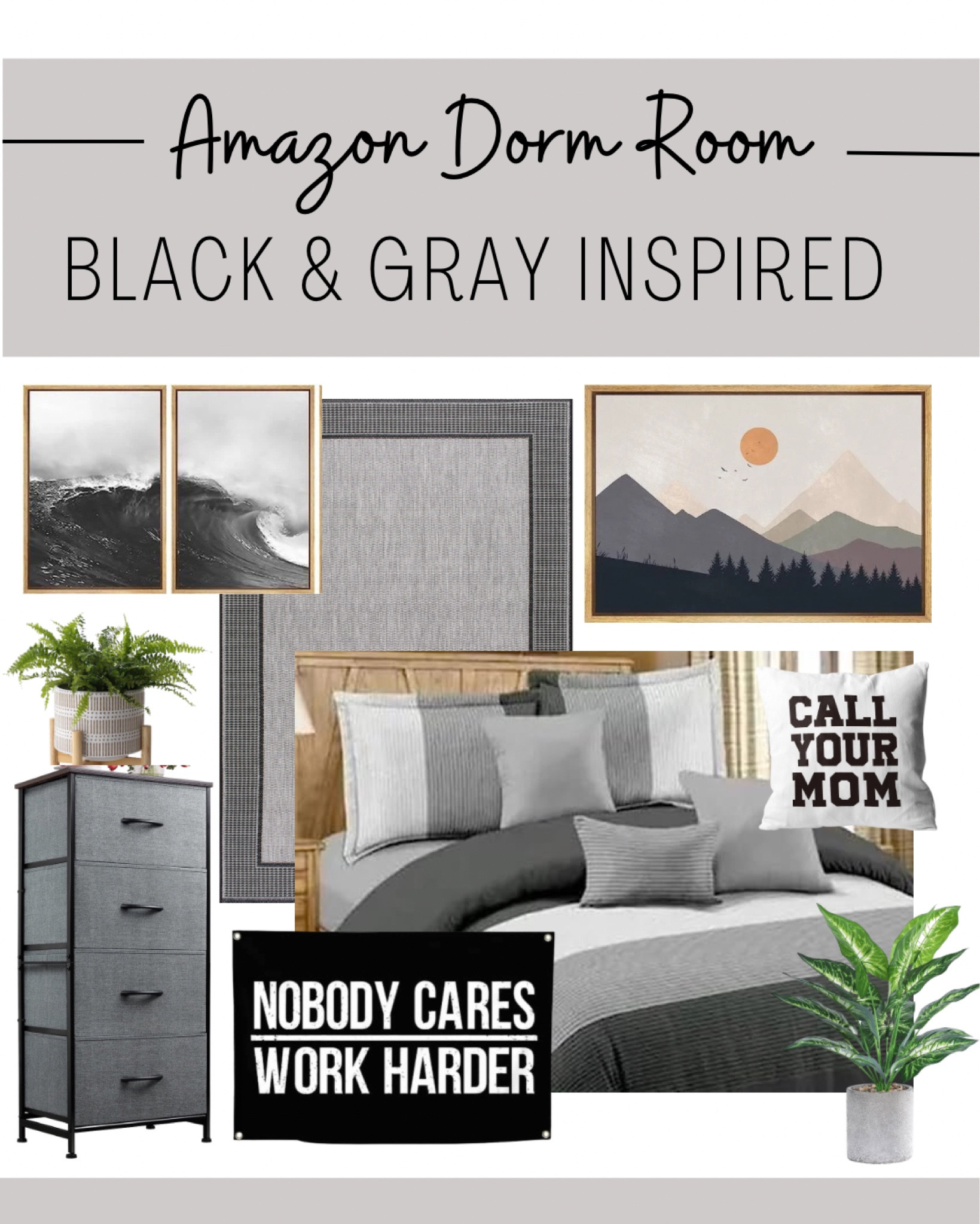 A curated dorm or bedroom for the teenage boy in your family. 

#boysdorm #dormstyle #boysbedroom

#LTKBacktoSchool #LTKfamily #LTKhome