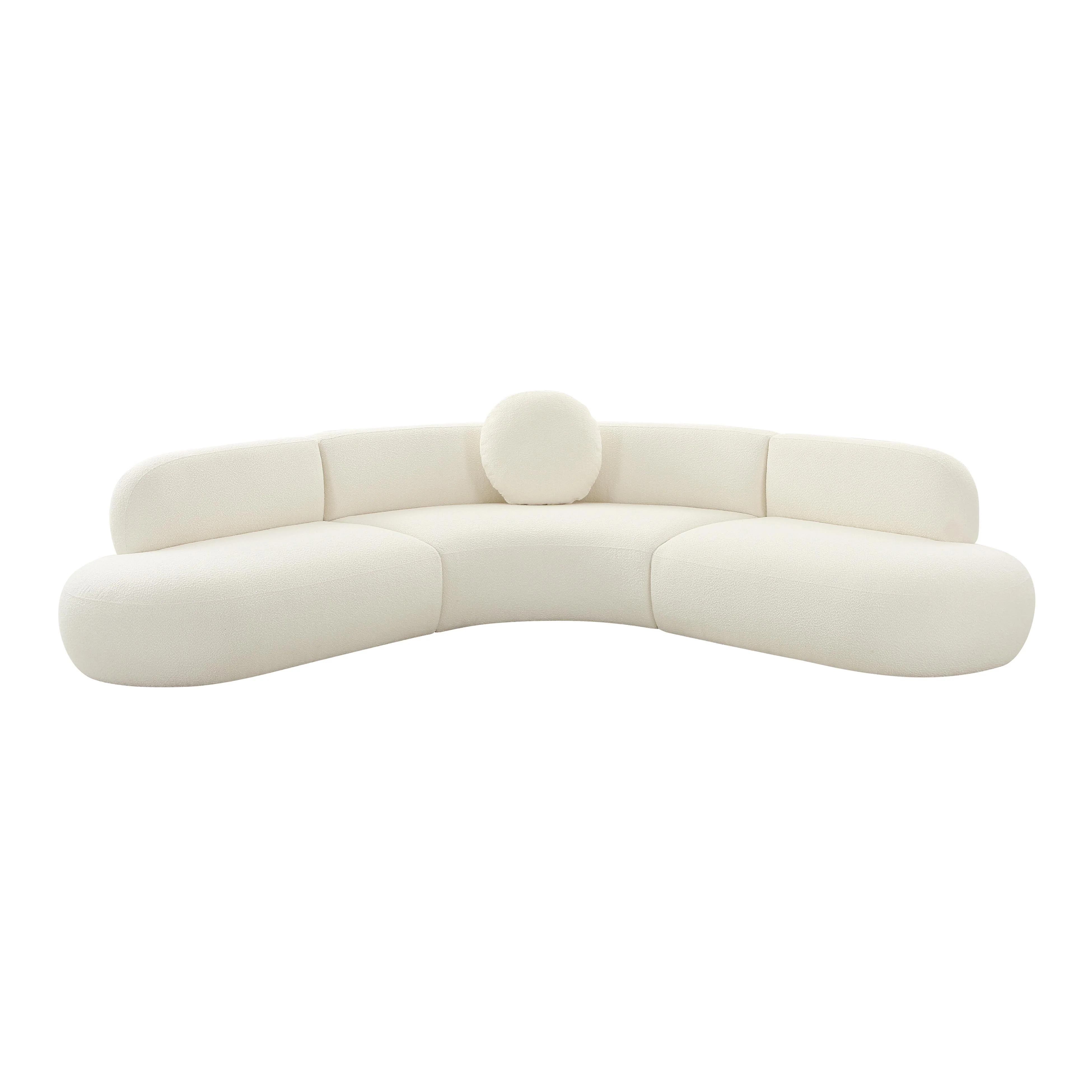 Broohah 3-Piece Performance Fabric L-Shaped Sectional | TOV Furniture