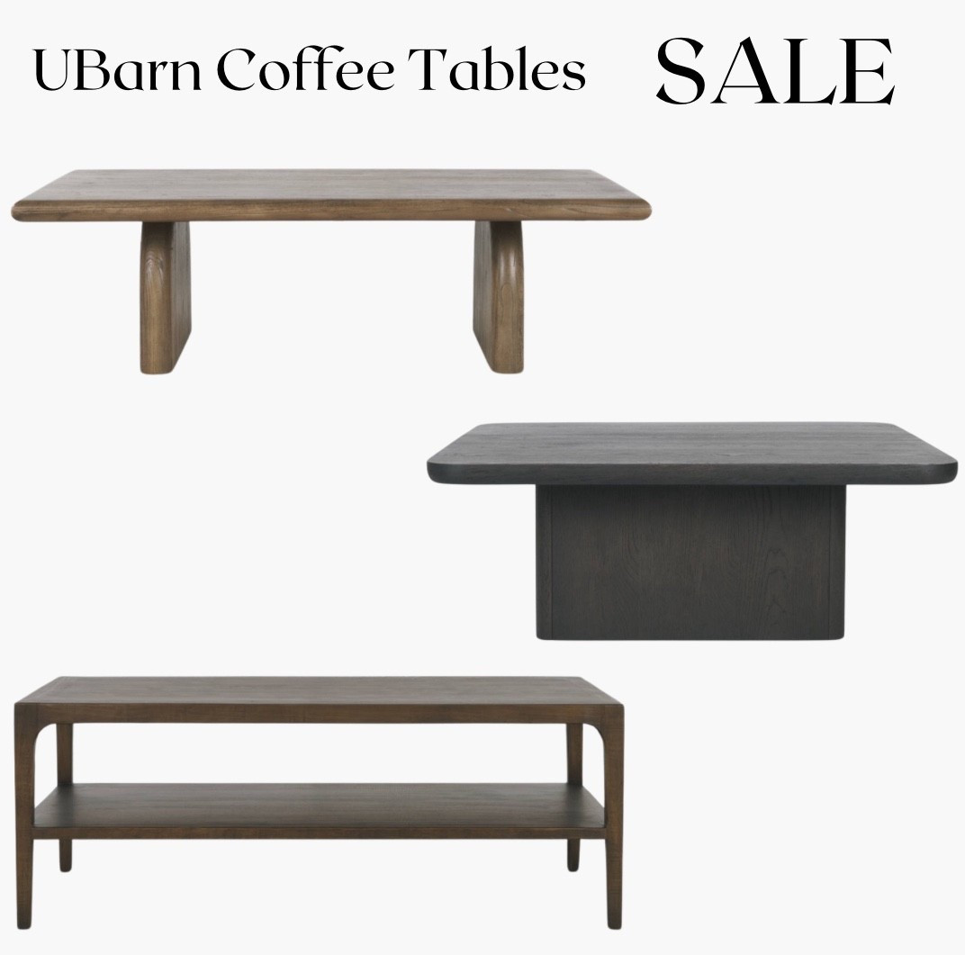 ☕ SALE ALERT ☕ Urban Barn coffee tables are on major markdown right now! These sleek + timeless designs bring the perfect neutral touch to any living room. From modern square silhouettes to curved-edge classics, they’re stylish, functional + built to last.

✨ Don’t wait — these sale finds won’t last long! Tap to shop your fave before it’s gone. 🛒

#UrbanBarn #UrbanBarnSale #CoffeeTableDecor #LivingRoomInspo #NeutralHomeDecor #ModernFurniture #LTKHome #LTKFinds #FurnitureOnSale #AffordableHomeDecor #HomeStyleInspo

Urban Barn coffee table
Urban Barn sale
Modern coffee table
Neutral coffee table
Wooden coffee table
Rectangular coffee table
Living room coffee table
Affordable coffee table
Designer-inspired coffee table
Sleek coffee table
Modern home style
Must-have finds
