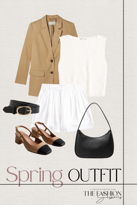 Spring work outfit 😍

Spring outfit | office outfit | boss girl | business casual | Spring Outfit | Linen shorts | Neutral Spring Outfit Ideas | Women's Outfit | Fashion Over 40 | Forties fashion | Belt | Fashion | White shirt | Workwear | The Fashion Sessions | Tracy

#LTKworkwear #LTKover40 #LTKstyletip