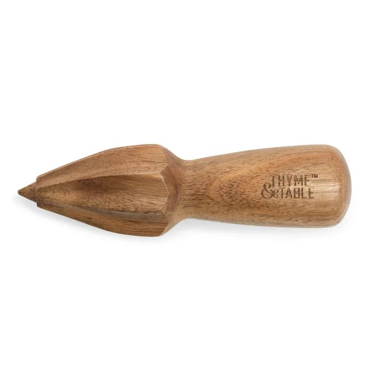 Thyme & Table Kitchen Citrus Reamer Made of Acacia Wood With Smooth Handle | Walmart (US)