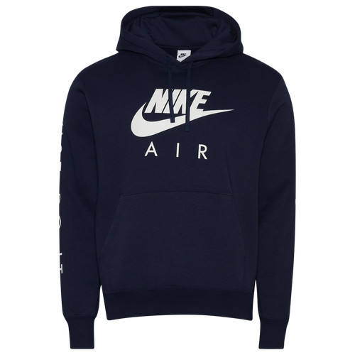 Nike Mens Nike Just Do It Hoodie - Mens White/Navy Size S | Champs Sports Canada