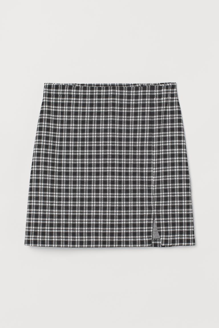 Short Slit-hem Skirt | H&M (US + CA)