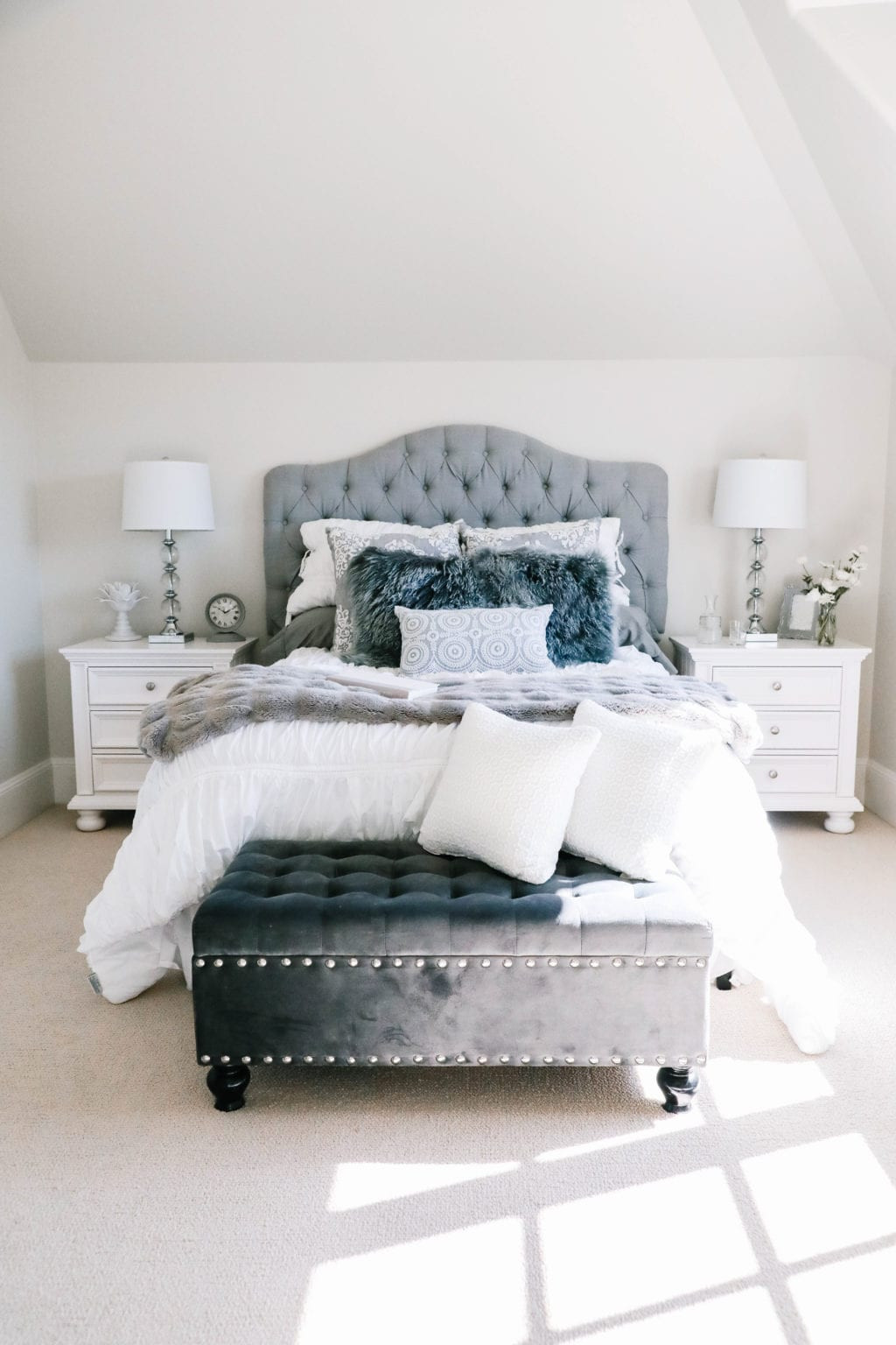 Gray, white & cozy all over 🤍 If you love soft neutral bedrooms with that luxe-but-cozy feel, this guest room reveal is full of Pinterest-worthy home decor finds you’ll want to copy ASAP 👀

Sharing all the linked bedding, decor, lighting, and furniture in my LTK — tap “Shop the Post” to recreate the look in your own home ✨ Save now for your next cozy home refresh!

#LTKhome #CozyHome #NeutralBedroom #BedroomDecor #GuestRoomDecor #HomeInspo #ModernFarmhouse #BedroomIdeas #InteriorStyling #GrayBedroom #AffordableHomeDecor #LTKfinds #CozyAesthetic #HomeDecorInspo #NeutralHome #HomeWithHollyJ #ShopHollyJHome
 

 #LTKdayinmylife #LTKmomlife #LTKHome