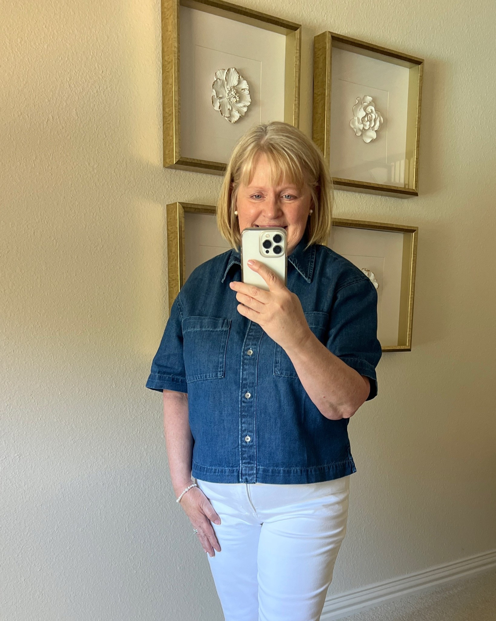 Perfect lightweight Denim shirt for Spring is 40% Off at GAP 🌸

Gap Denim shirt Cropped
Cropped denim top
Raffia mules 

#LTKPetite #LTKSeasonal #LTKSaleAlert