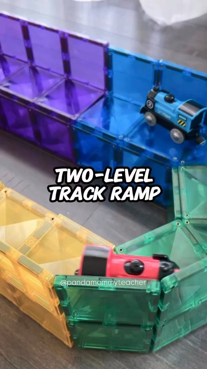 🚂 NEW BUILD ALERT! 🚂
Introducing the Two-Story Train Ramp—the newest build added to my Magnetic Tiles Unlimited eBook! 🙌

✨ Every purchase of Magnetic Tiles Unlimited includes lifetime updates, so you’ll automatically receive this new build along with every future addition at no extra cost!

🚂 Save this build for later and share it with a fellow magnetic tile fan!

#MagneticTiles #STEMKids #TrainTracks #KidsActivities #LearnThroughPlay
