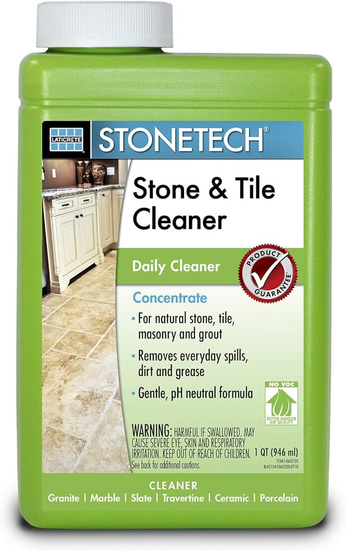 STONETECH Stone & Tile Cleaner, 1 Quart/32OZ (946ML) Bottle | Amazon (US)