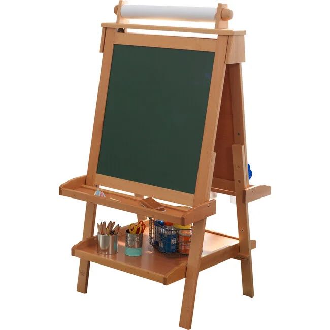 Deluxe Wooden Easel, Natural | Maisonette