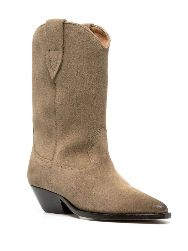 ISABEL MARANT Duerto Cowboy Boots | Brown | FARFETCH | Farfetch Global