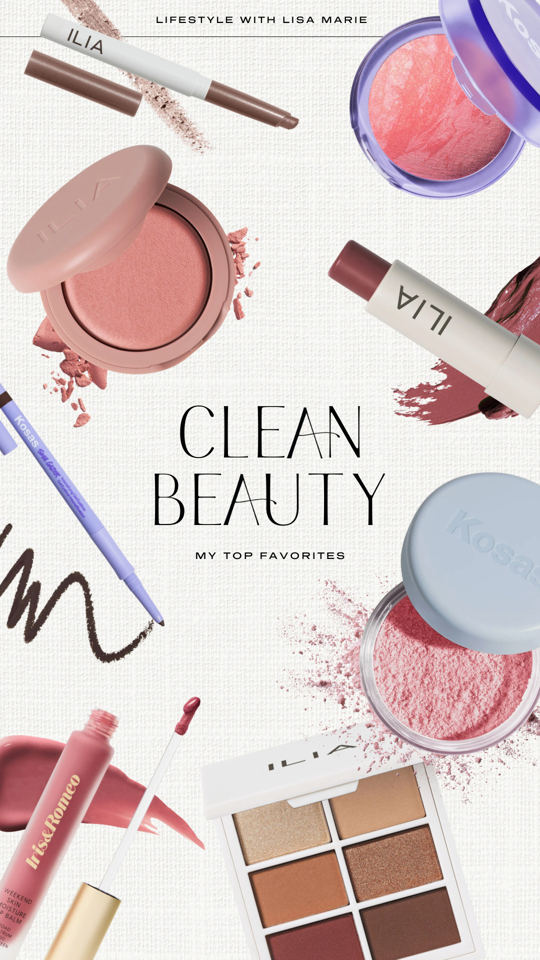  
My top favorite clean makeup and beauty products and cosmetics. Neutral makeup. Clean cosmetics. Eyeliner and eyeshadow. Lipstick and gloss. Clean blush. 
 

#LTKmorningroutine #LTKBeauty #LTKgrwm