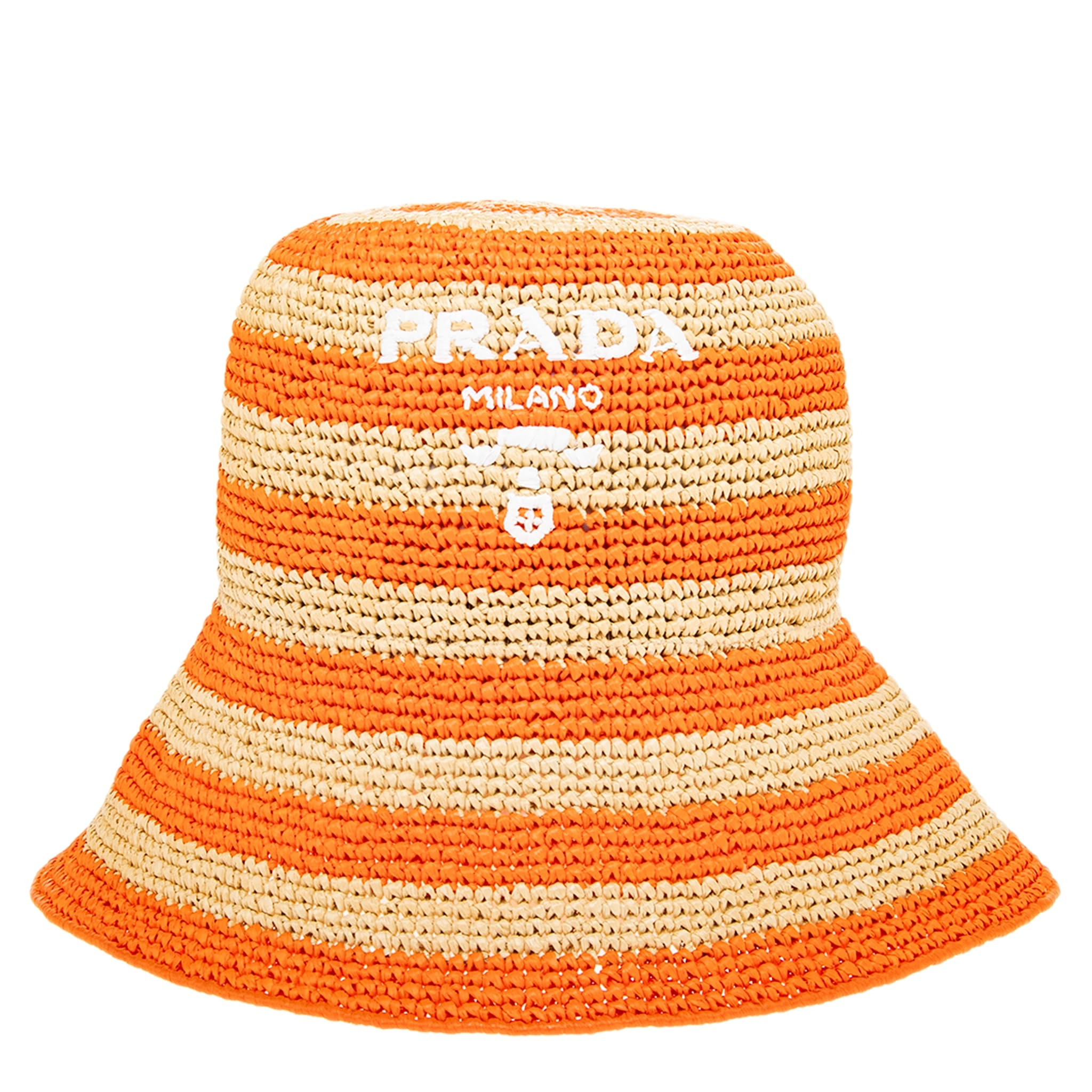 Prada Crochet Bucket Hat | Overstock