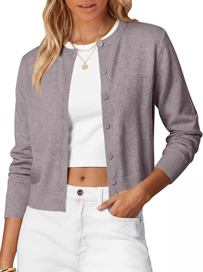 ANRABESS Cardigan Sweaters for Women 2026 Fall Outfits | Amazon (US)