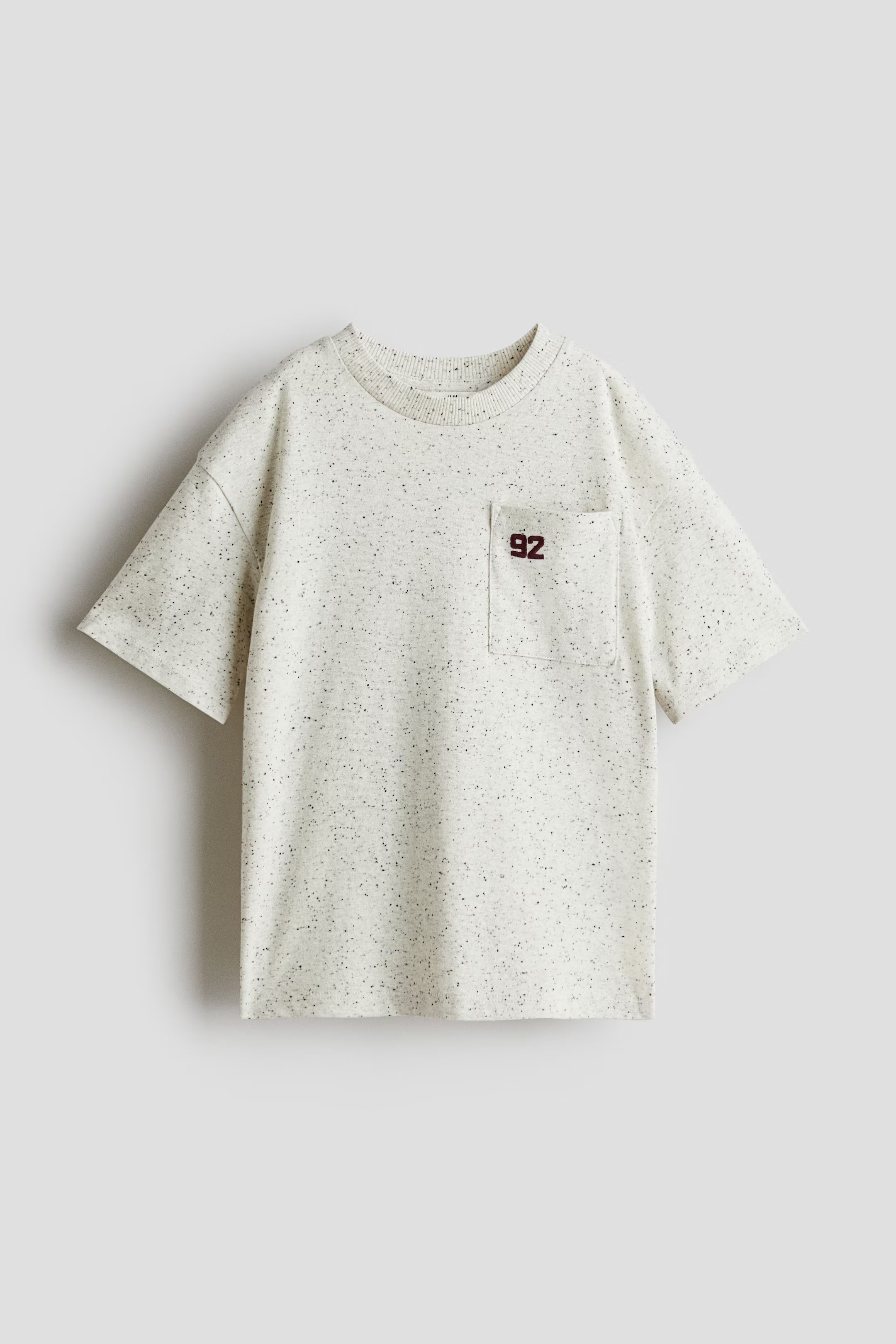 Embroidered-Detail Cotton T-Shirt | H&M (US + CA)