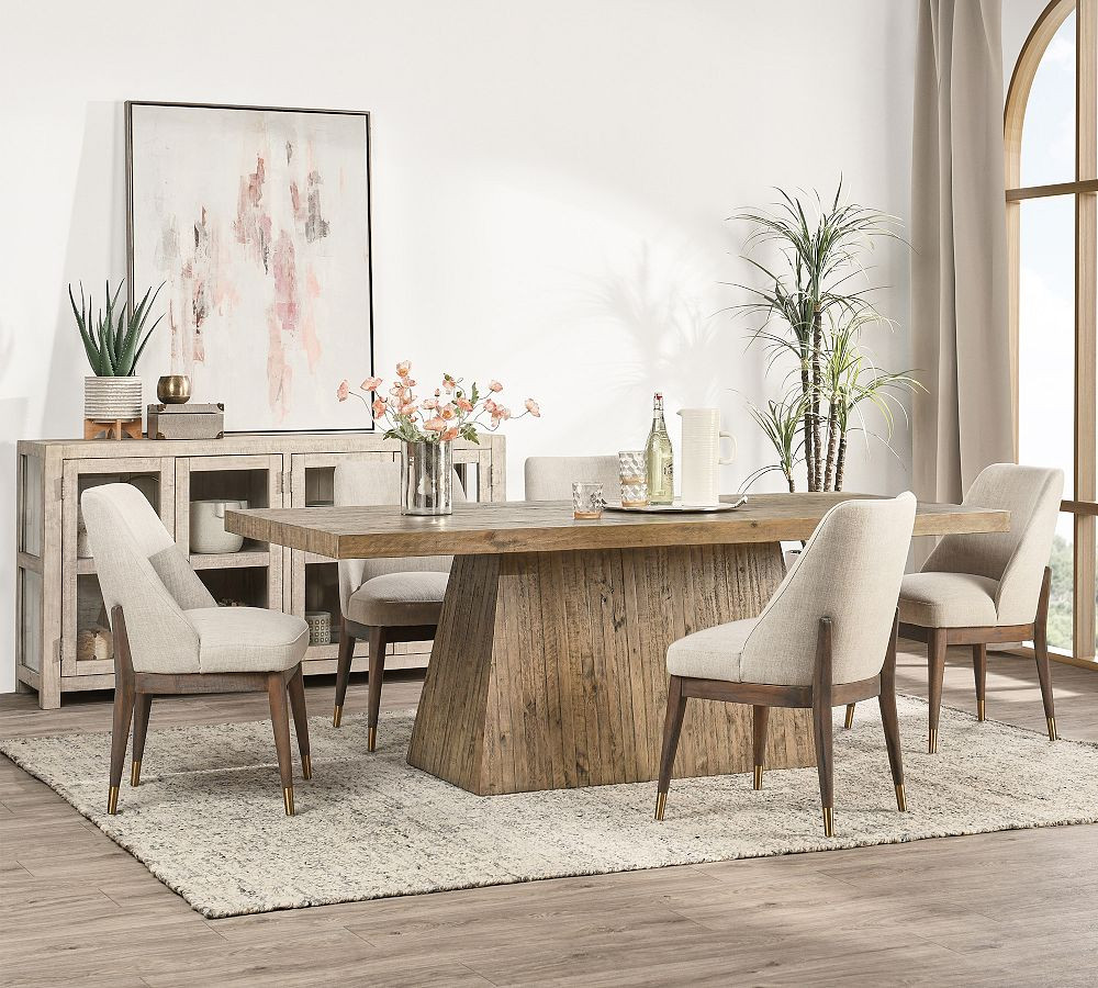 Ivy Square Reclaimed Pine Wood Dining Table | Pottery Barn (US)