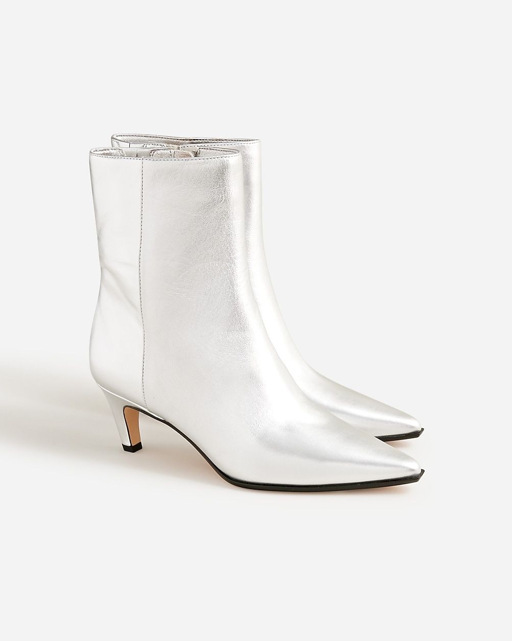 New Stevie ankle boots in metallic leather | J. Crew US