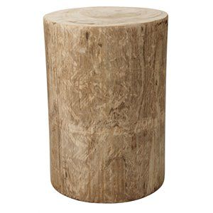 Jamie Young Co Agave Traditional Solid Wood Side Table in Natural | Cymax