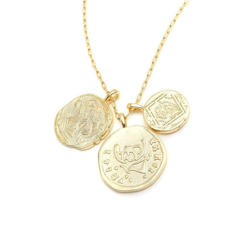 Ana Coin Pendant Necklace | Rocksbox