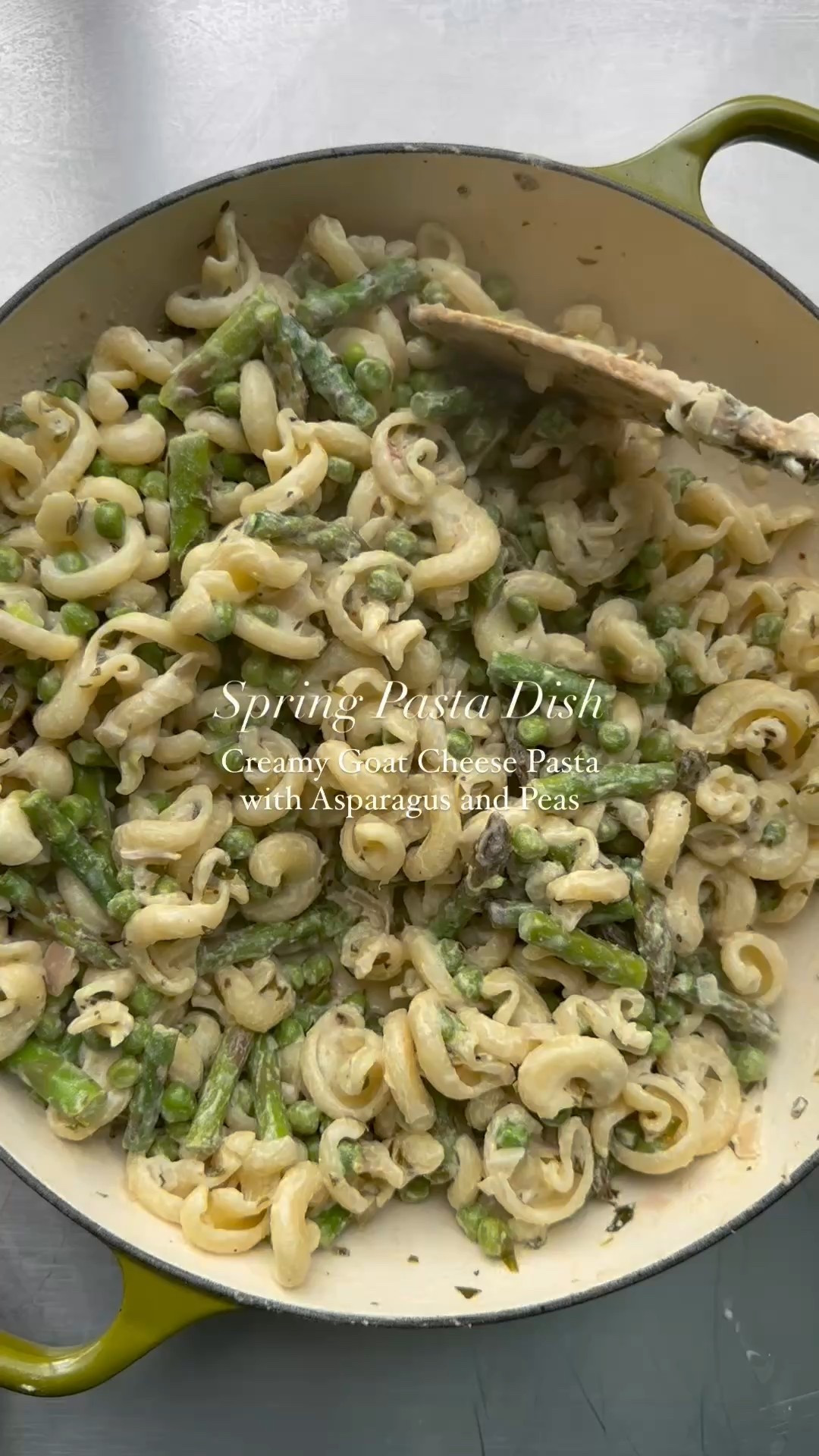 Spring pasta perfection! 🌱✨ This Creamy Goat Cheese Pasta with Asparagus and Peas is my warm-weather go-to that started as my mother-in-law’s Easter creation (thanks GoGo)! The tangy goat cheese sauce paired with seasonal asparagus, sweet peas, and fresh herbs like tarragon and chives creates magic in every bite. Bright, creamy, and totally satisfying—plus it comes together in minutes! Trust me, this easy weeknight winner will become your new spring/summer obsession too!

https://thedefineddish.com/creamy-goat-cheese-pasta-with-asparagus-and-peas/


#LTKWatchNow