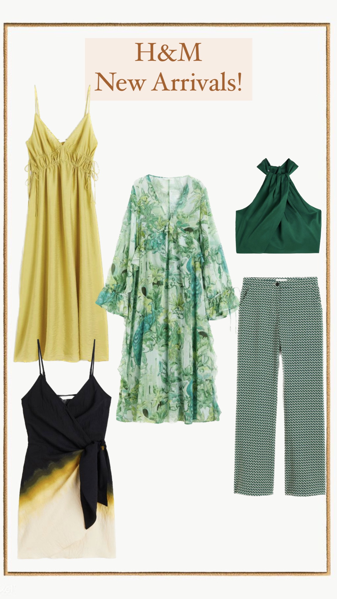 New arrivals at H&M!

Summer dress, mini dress, maxi dress, crop top, trending colors

#LTKSeasonal #LTKunder50