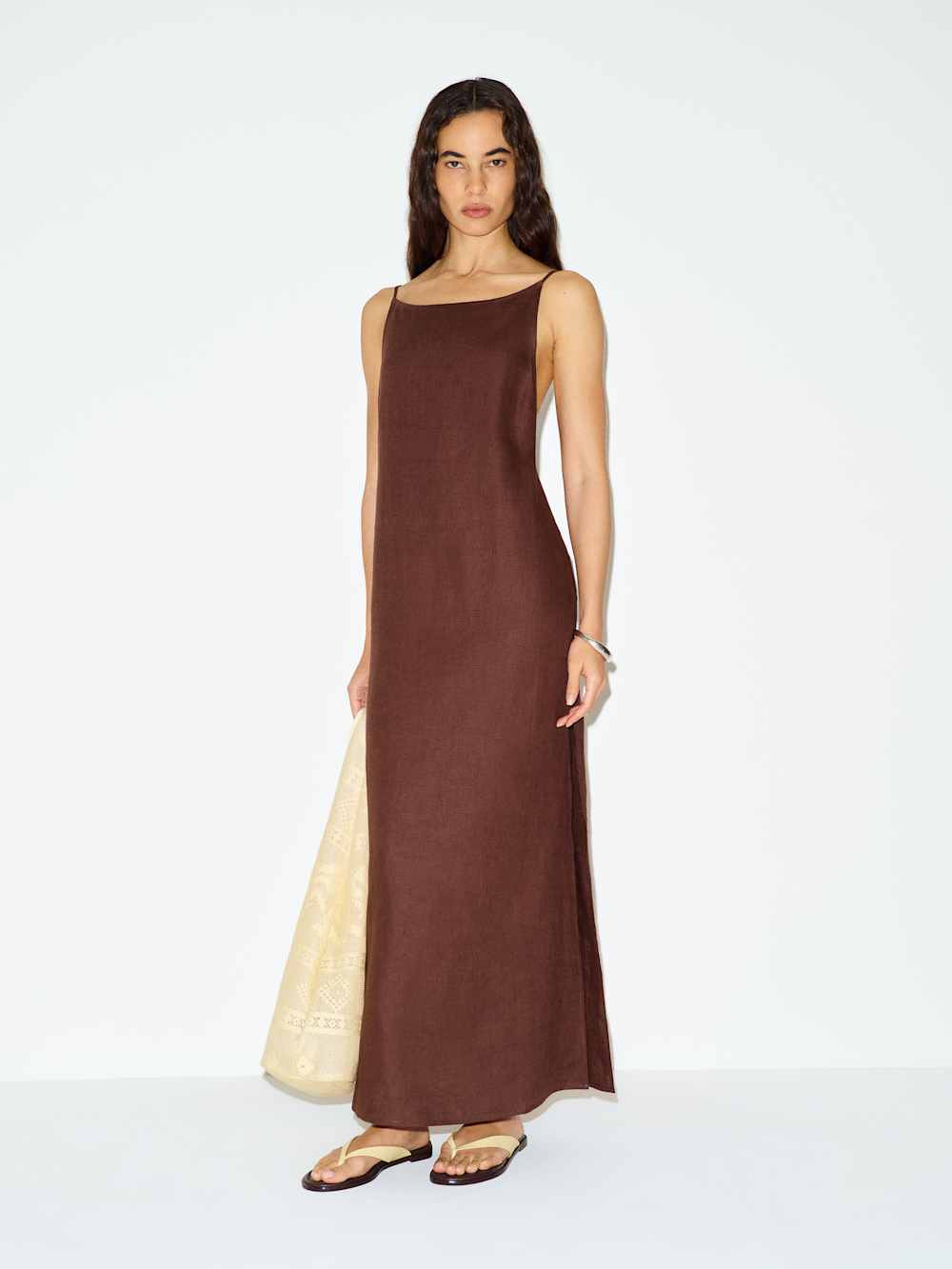 Serena Linen Dress | Reformation (Global)