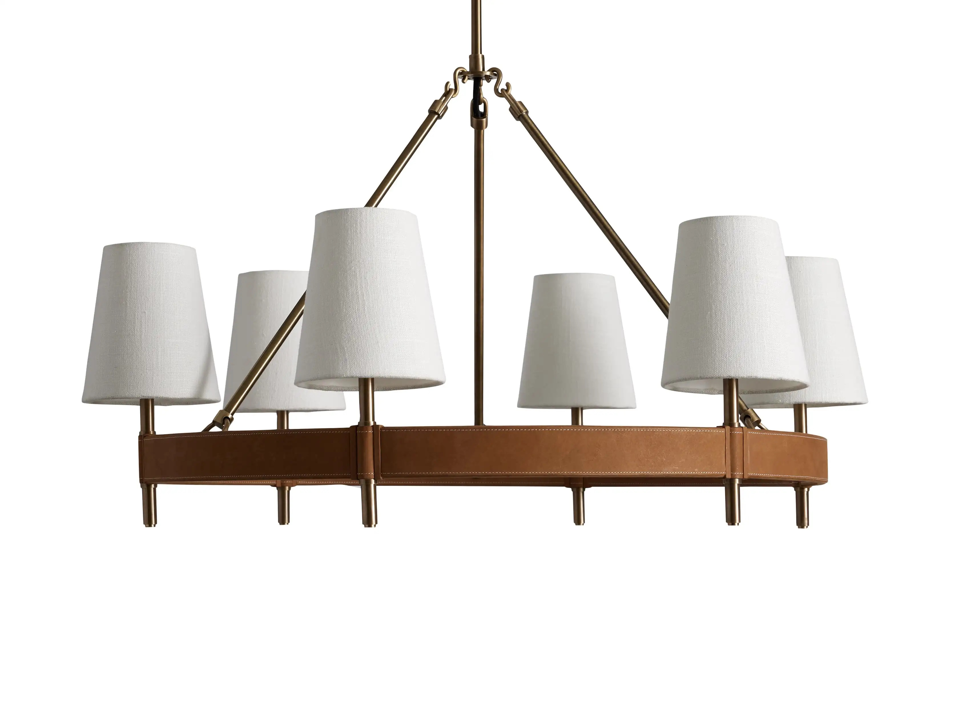 Hastings 6 Light Halo Chandelier | Arhaus