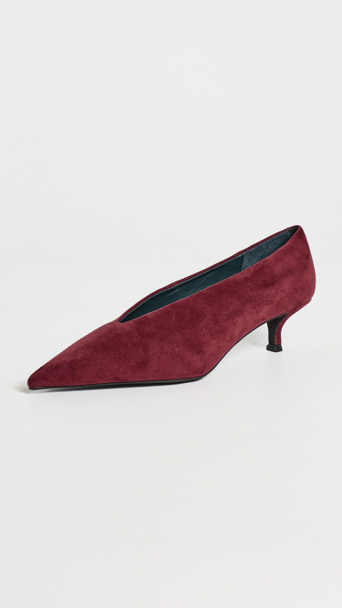 Jeffrey Campbell Ida Mae Pumps Wine Suede 11 | Shopbop