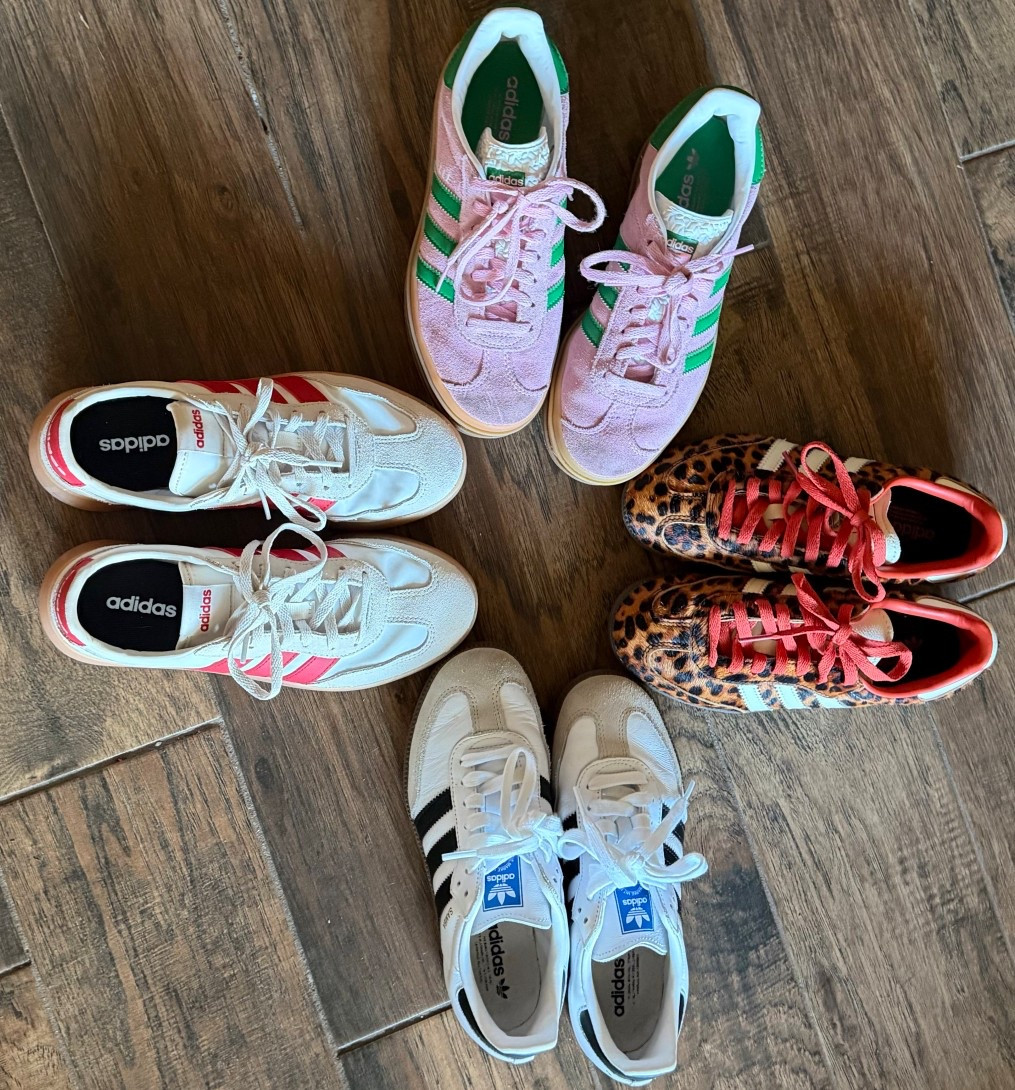 Adidas sambas 
Spring tennis shoes 
Travel shoes
Amazon finds


#LTKTravel #LTKmomlife