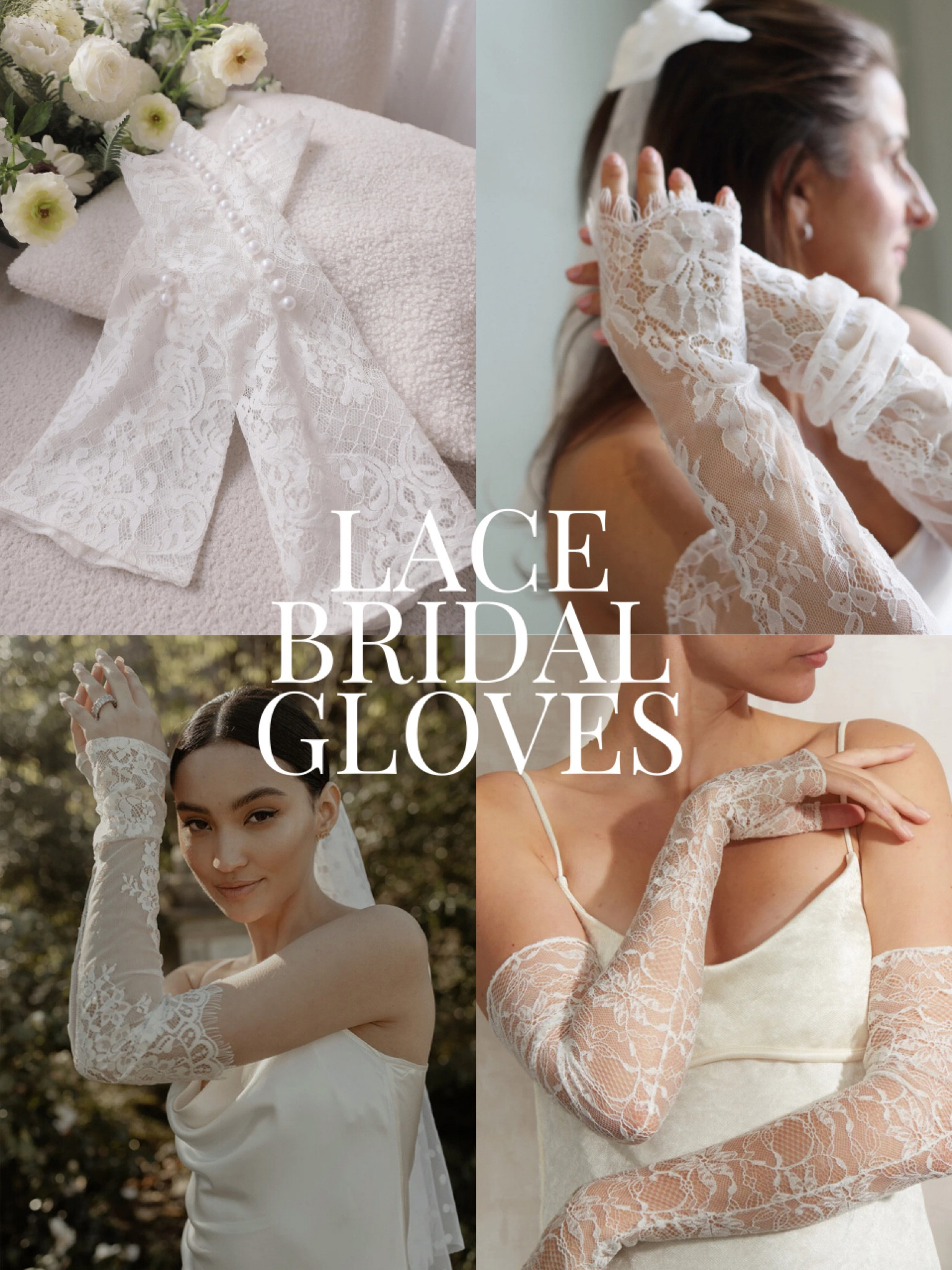 Lace Bridal gloves are having their moment, and it’s easy to see why—they’re chic, trendy, and add the perfect touch of elegance to any bridal look.

#weddingtrends #bridalstyle #weddinginspo #bridalfashion #weddingaccessories #bridalgown #weddingplanning #modernbride #bridalaccessories #chicbride #bridalgloves #trendybride #weddinglook #bridetobe #bridalwear

#LTKWedding